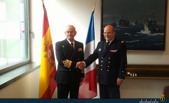 El AJEMA realiza visita oficial a la Marina Francesa